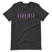 Garfield HS Purple Eagles - faded text  -  Unisex t-shirt - EdgyHaute