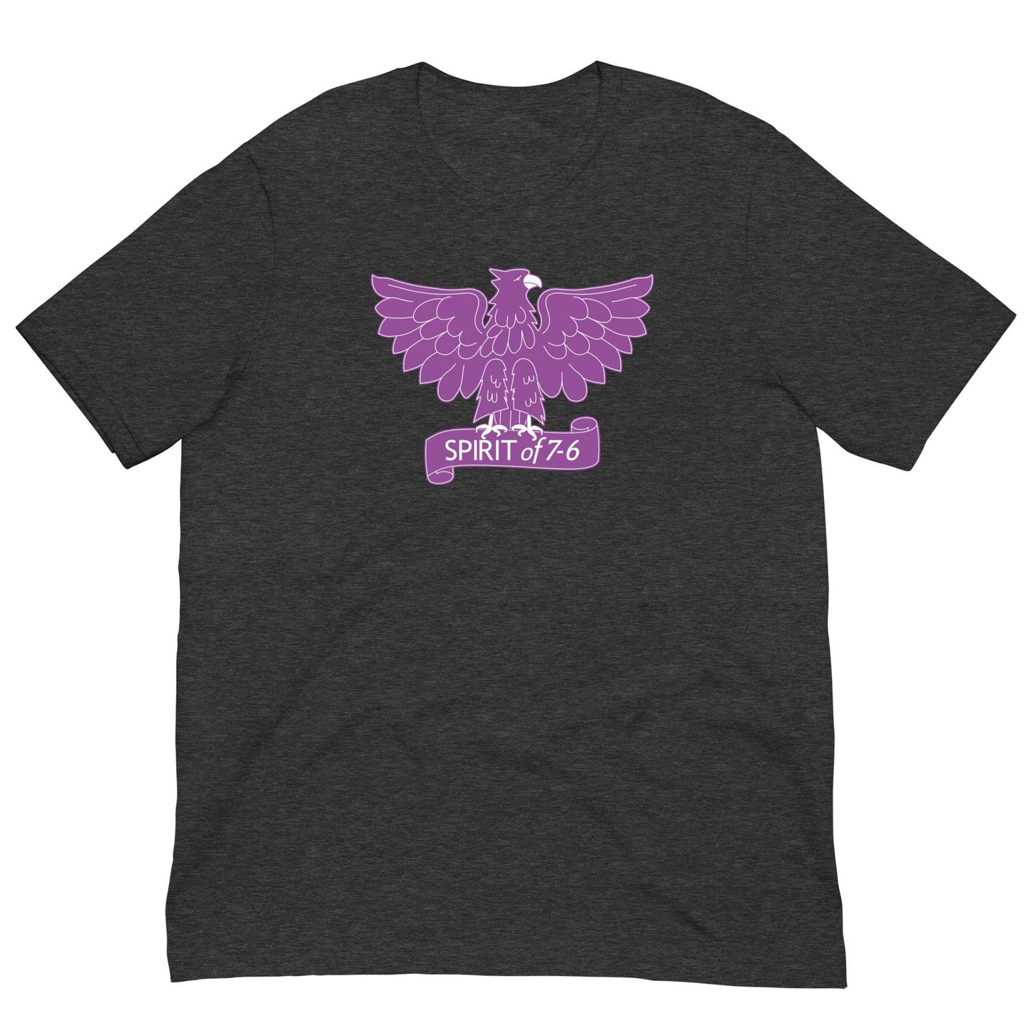 Garfield HS Purple Eagles - Spirt of 7-6  -  Unisex t-shirt - EdgyHaute