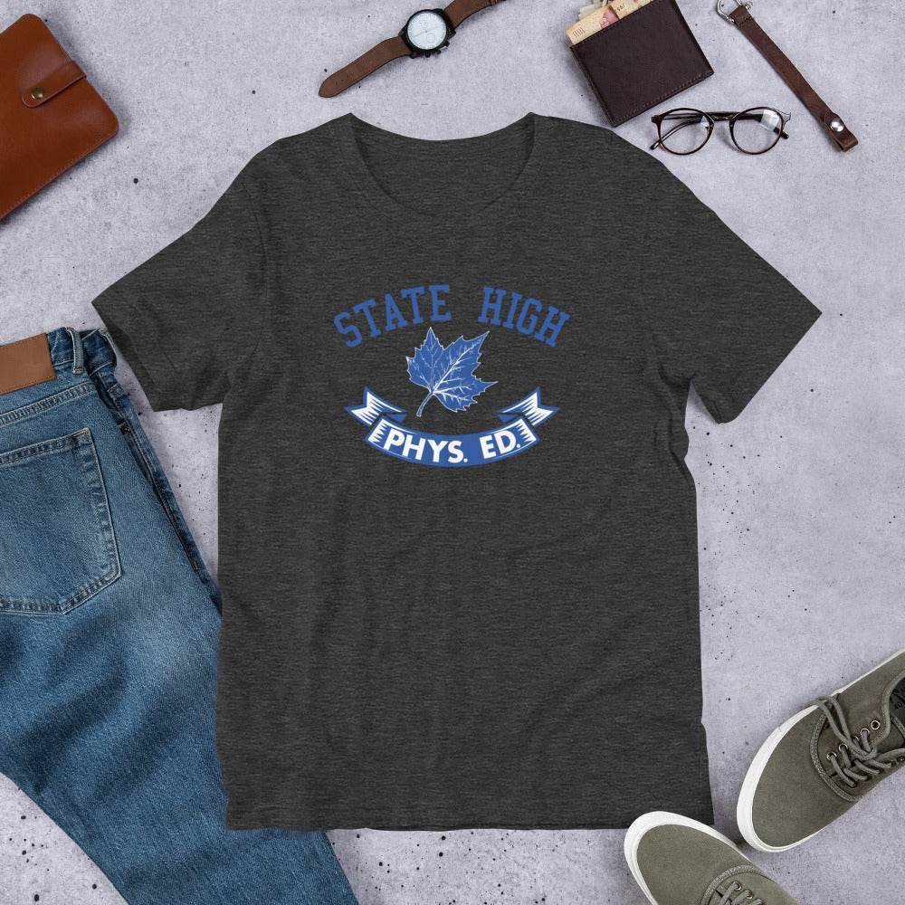 State High Sycamores (ISU Laboratory School) - Phys. Ed.  -  Unisex t-shirt - EdgyHaute