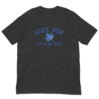 State High Sycamores (ISU Laboratory School) - Sycamores - Unisex t-shirt - EdgyHaute