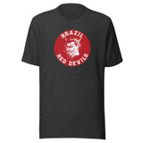 Brazil HS Red Devils - Mascot design - Unisex t-shirt - EdgyHaute