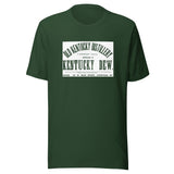 KY-Louisville-Old Kentucky Distillery-Kentucky Dew Whiskey (white) - Short-Sleeve Unisex T-Shirt - EdgyHaute