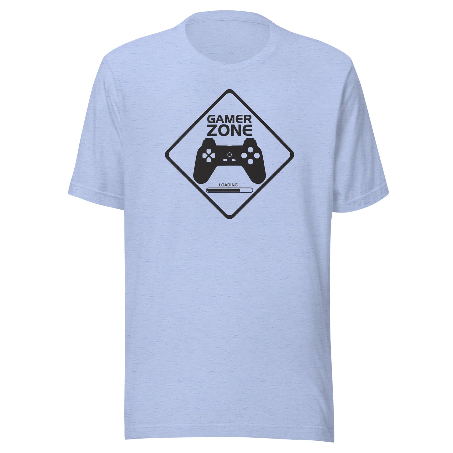 Gamer Zone (black) - Short-Sleeve Unisex T-Shirt - EdgyHaute