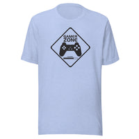 Gamer Zone (black) - Short-Sleeve Unisex T-Shirt - EdgyHaute