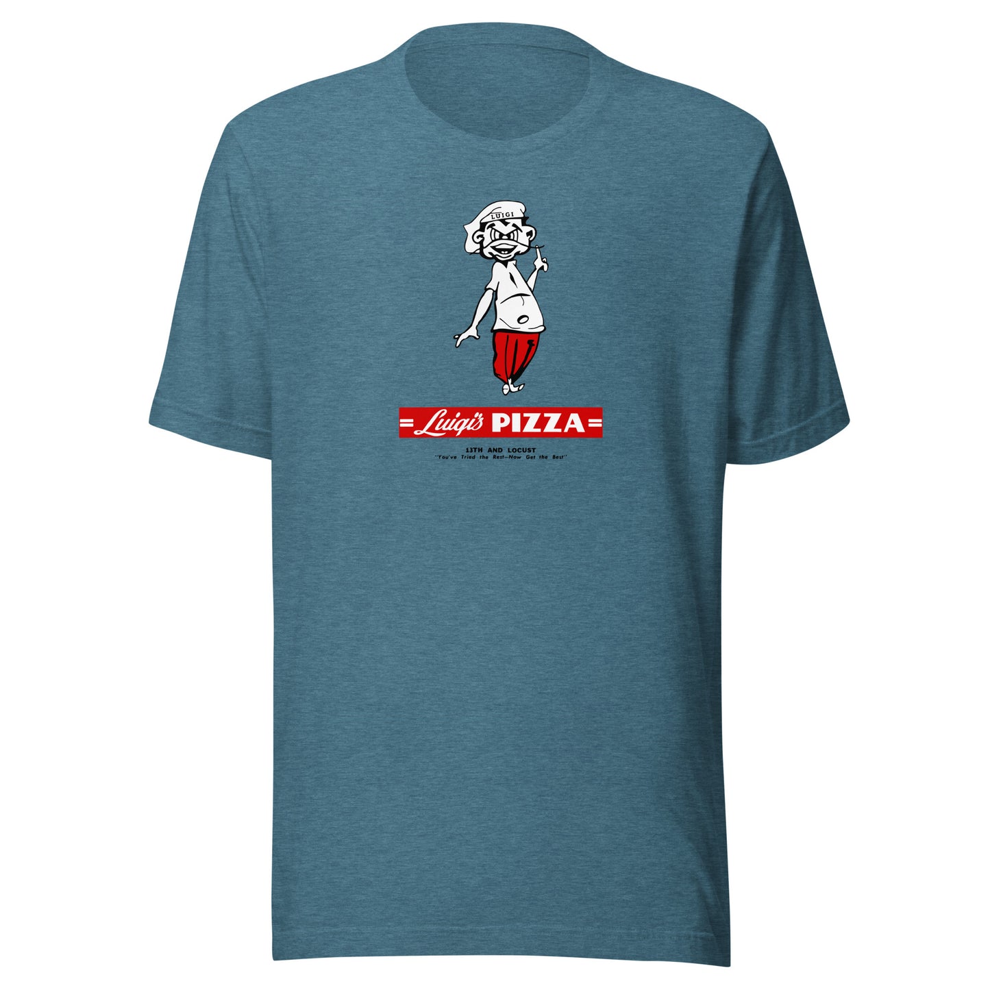 Luigi's Pizza - Terre Haute Indiana - Short-Sleeve Unisex T-Shirt - EdgyHaute