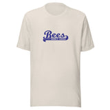 Honey Creek MS Bees - Banner (blue) - Short-Sleeve Unisex T-Shirt - EdgyHaute