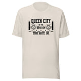 Queen City of the Wabash (black) - Terre Haute Indiana - Short-Sleeve Unisex T-Shirt - EdgyHaute