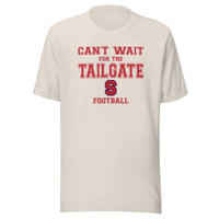 Seeger Memorial Jr.-Sr. HS Patriots - Tailgate (red/white/blue) - Short-Sleeve Unisex T-Shirt - EdgyHaute