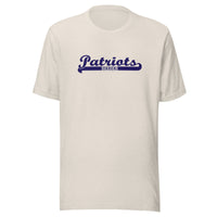 Seeger Memorial Jr.-Sr. HS Patriots - Banner (blue) - Short-Sleeve Unisex T-Shirt - EdgyHaute