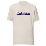 Seeger Memorial Jr.-Sr. HS Patriots - Banner (blue) - Short-Sleeve Unisex T-Shirt - EdgyHaute