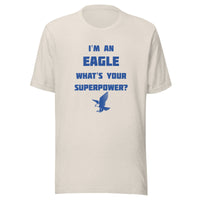 South Putnam MS/HS Eagles - Superpower (blue) - Short-Sleeve Unisex T-Shirt - EdgyHaute