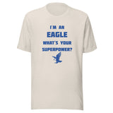 South Putnam MS/HS Eagles - Superpower (blue) - Short-Sleeve Unisex T-Shirt - EdgyHaute