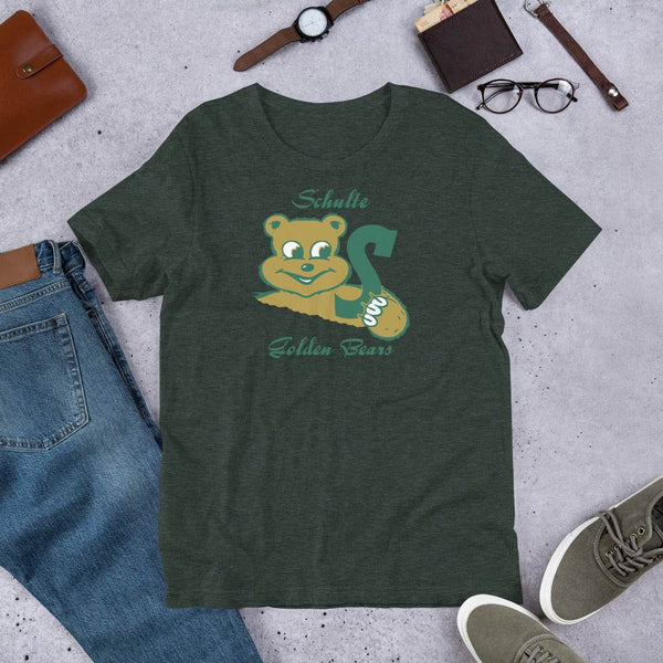 Schulte HS Golden Bears - golden bear design  -  Unisex t-shirt - EdgyHaute