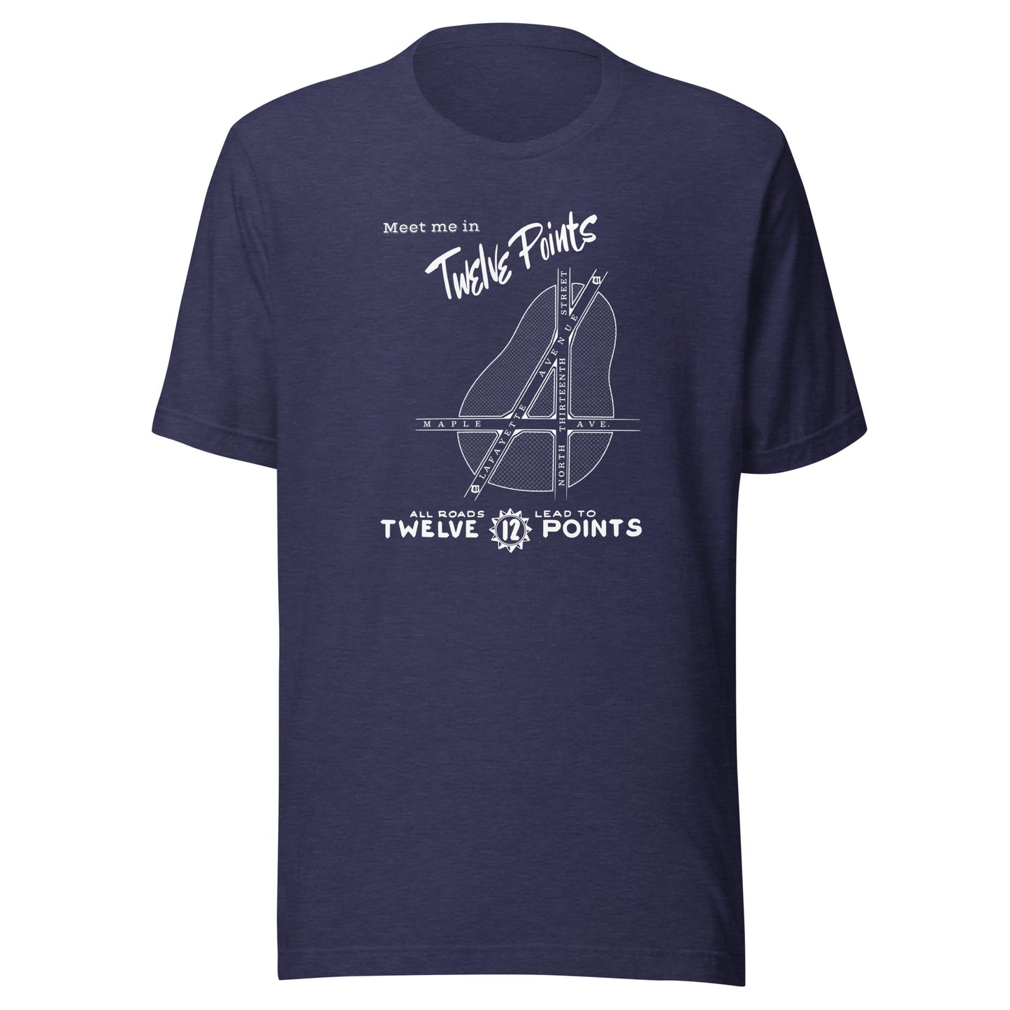 Meet me in TWELVE POINTS - Short-Sleeve Unisex T-Shirt - EdgyHaute