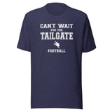 North Vermillion Jr/Sr HS Falcons - Tailgate (white) - Short-Sleeve Unisex T-Shirt - EdgyHaute