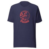 Terre Haute North HS Patriots - vintage logo shirt (red) - Short-Sleeve Unisex T-Shirt - EdgyHaute