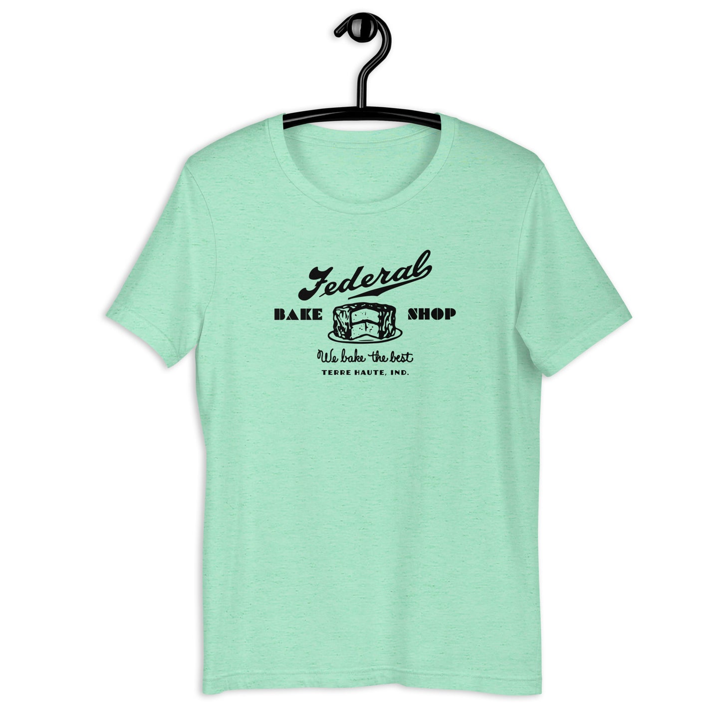 Federal Bake Shop - Terre Haute Indiana - Short-Sleeve Unisex T-Shirt - EdgyHaute