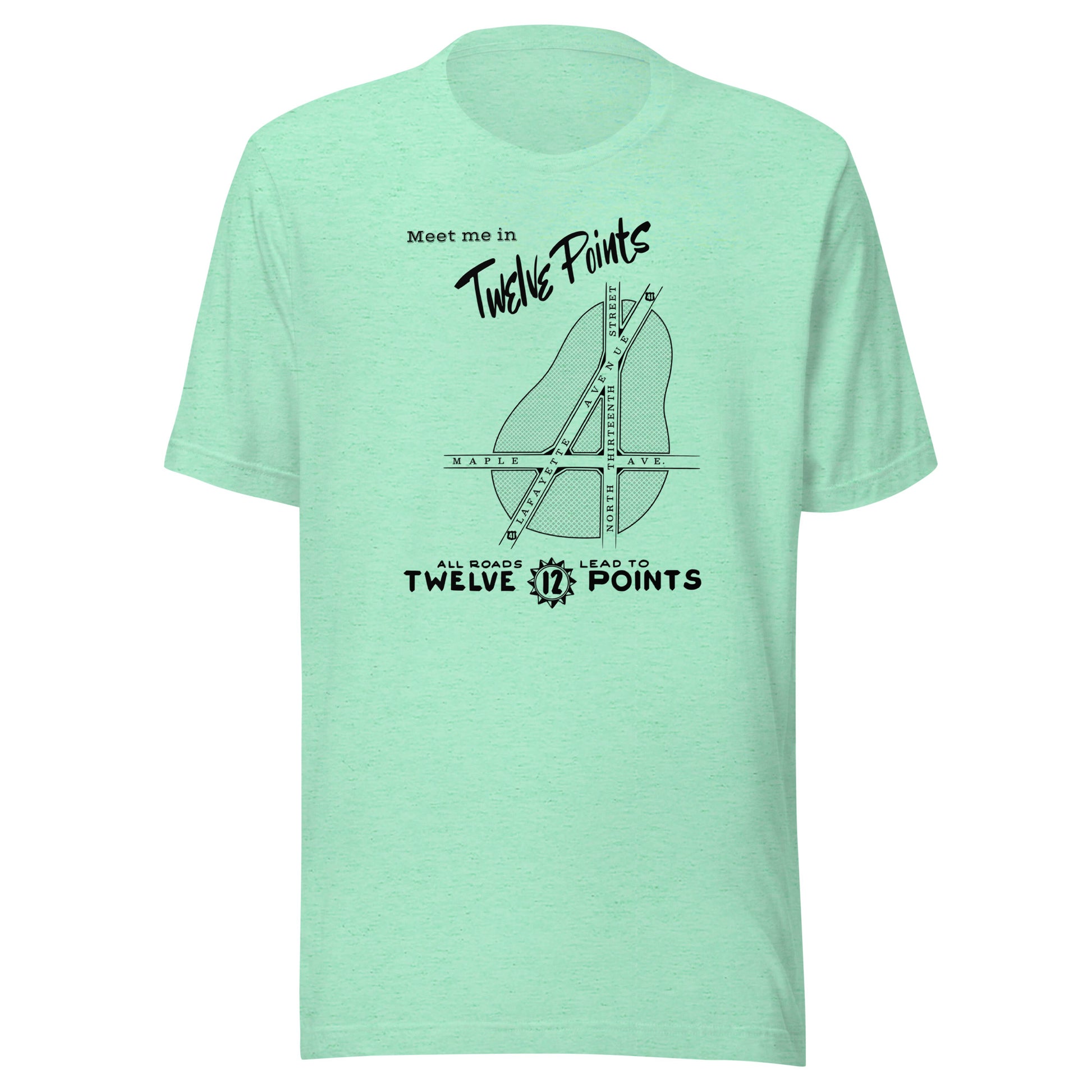 Meet me in TWELVE POINTS - Short-Sleeve Unisex T-Shirt - EdgyHaute