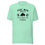 Pine Mug Drive-In (black) - Terre Haute Indiana - Short-Sleeve Unisex T-Shirt - EdgyHaute