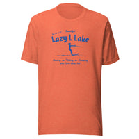 Lazy L Lake - West Terre Haute Indiana - Short-Sleeve Unisex T-Shirt - EdgyHaute