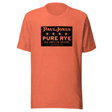 KY-Louisville-Paul Jones & Co. Distillers-Paul Jones Pure Rye Whiskey (black) - Short-Sleeve Unisex T-Shirt - EdgyHaute