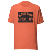 KY-Louisville-Old Kentucky Distillery-Kentucky Dew Whiskey (black) - Short-Sleeve Unisex T-Shirt - EdgyHaute