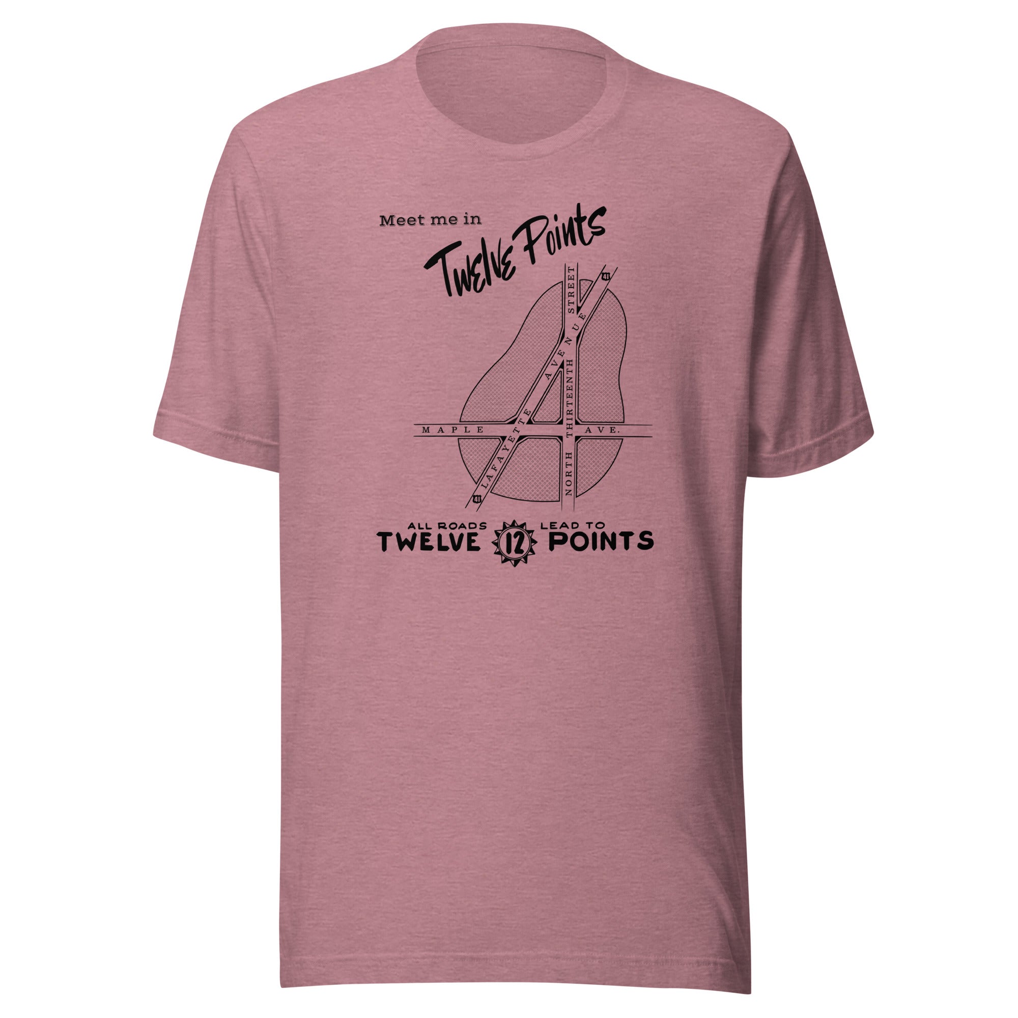 Meet me in TWELVE POINTS - Short-Sleeve Unisex T-Shirt - EdgyHaute