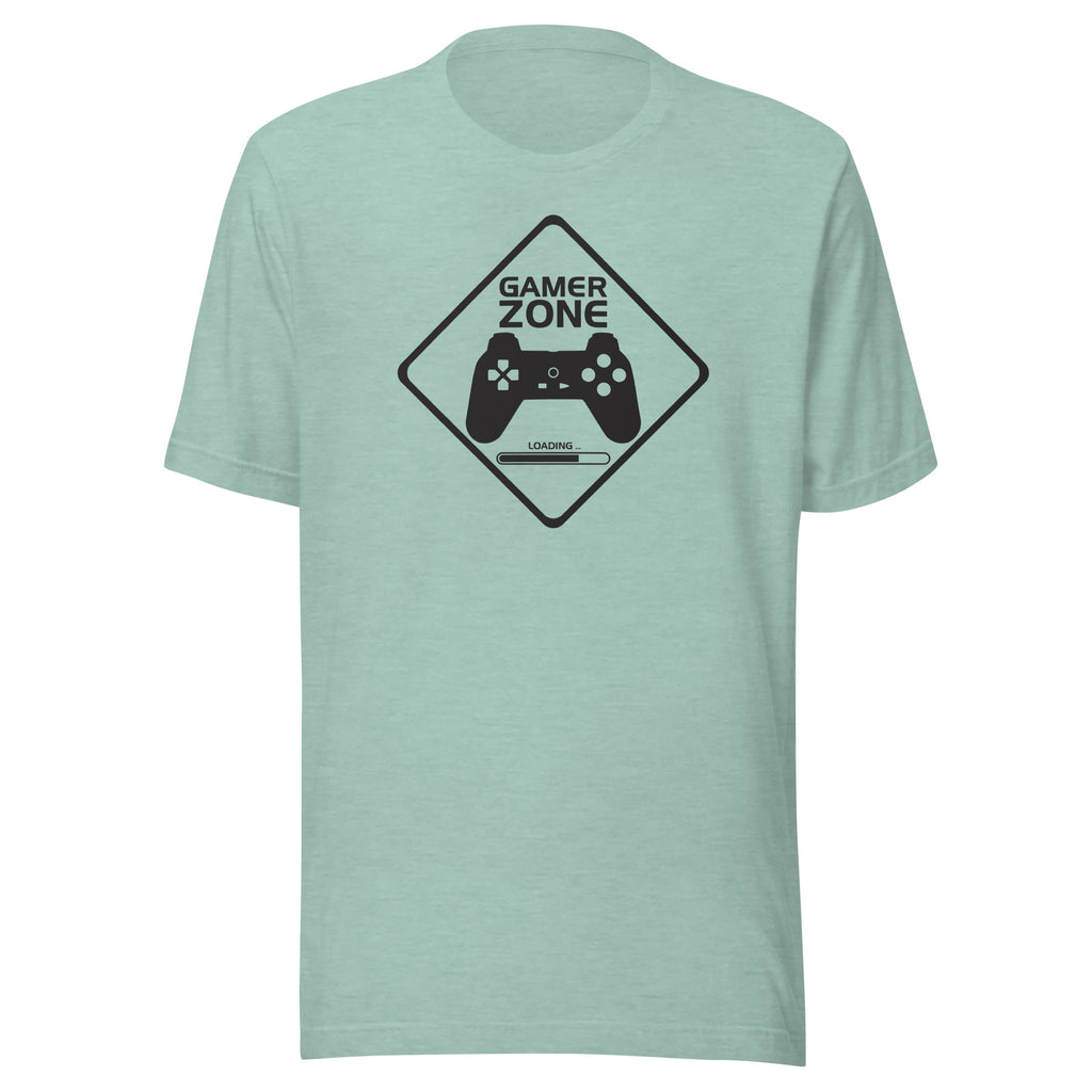 Gamer Zone (black) - Short-Sleeve Unisex T-Shirt - EdgyHaute