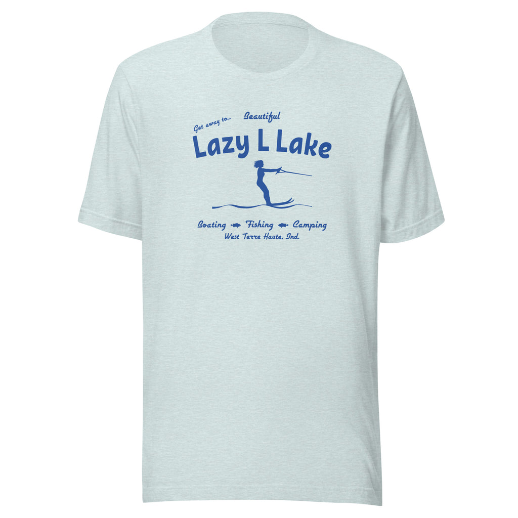 Lazy L Lake - West Terre Haute Indiana - Short-Sleeve Unisex T-Shirt - EdgyHaute