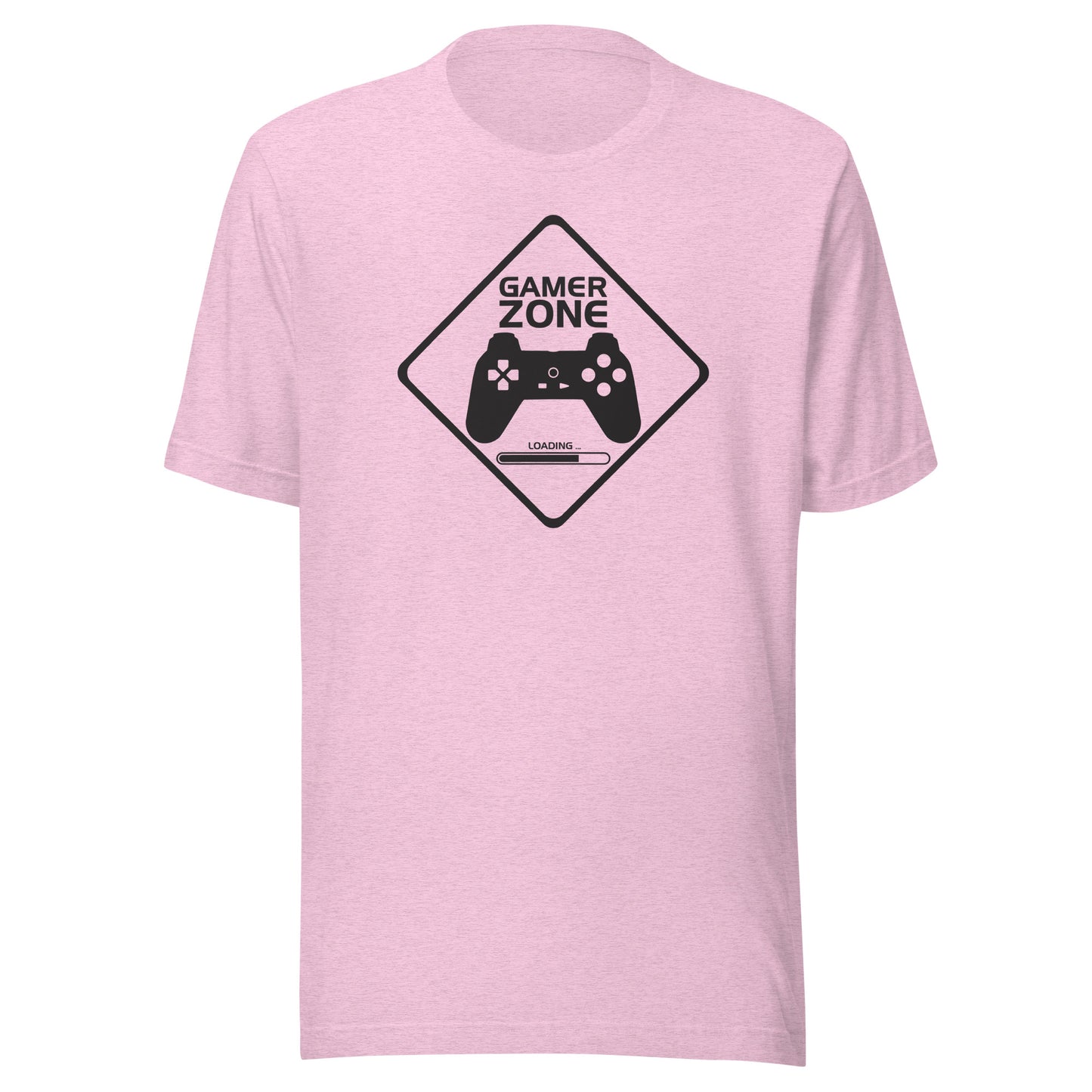 Gamer Zone (black) - Short-Sleeve Unisex T-Shirt - EdgyHaute