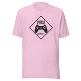 Gamer Zone (black) - Short-Sleeve Unisex T-Shirt - EdgyHaute