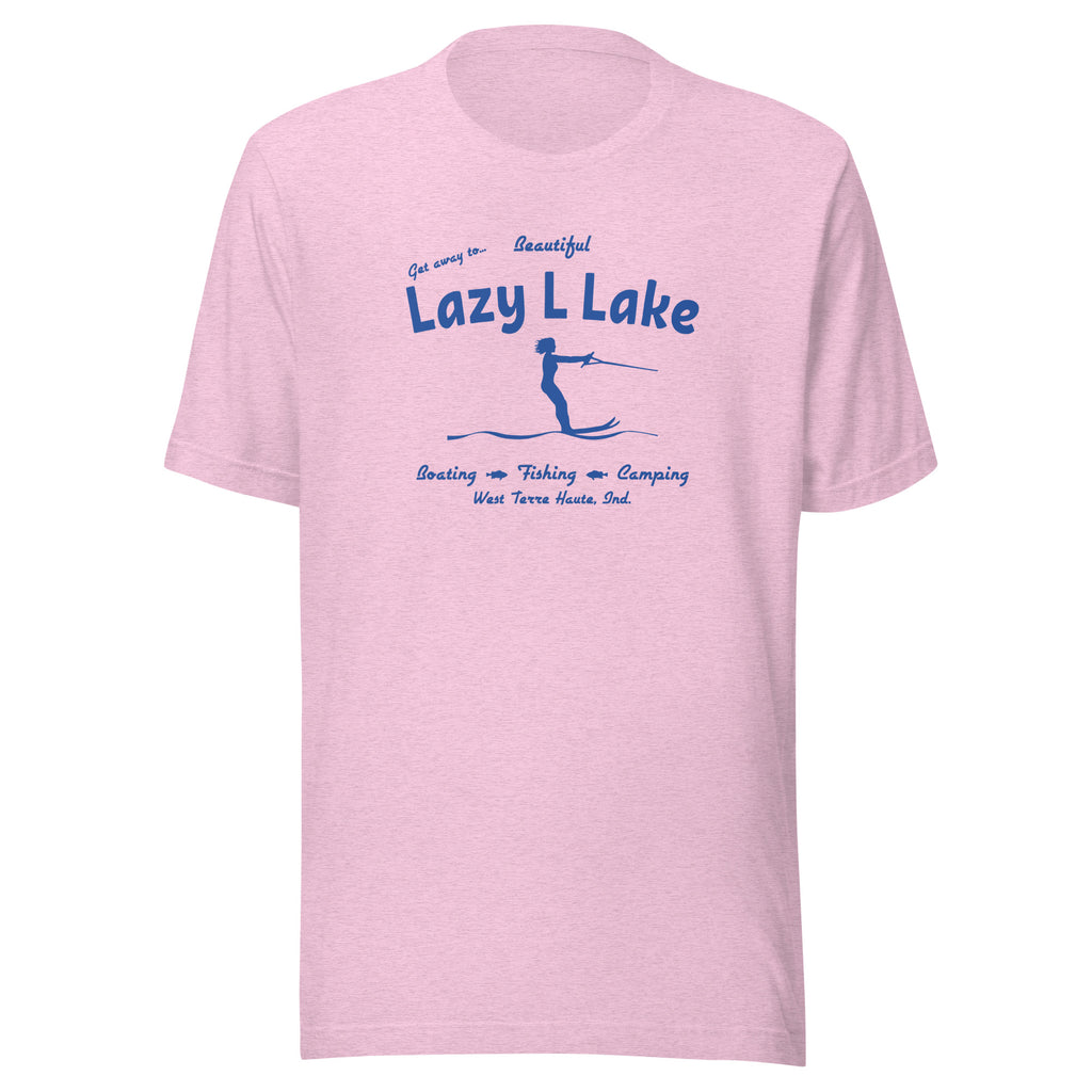 Lazy L Lake - West Terre Haute Indiana - Short-Sleeve Unisex T-Shirt - EdgyHaute