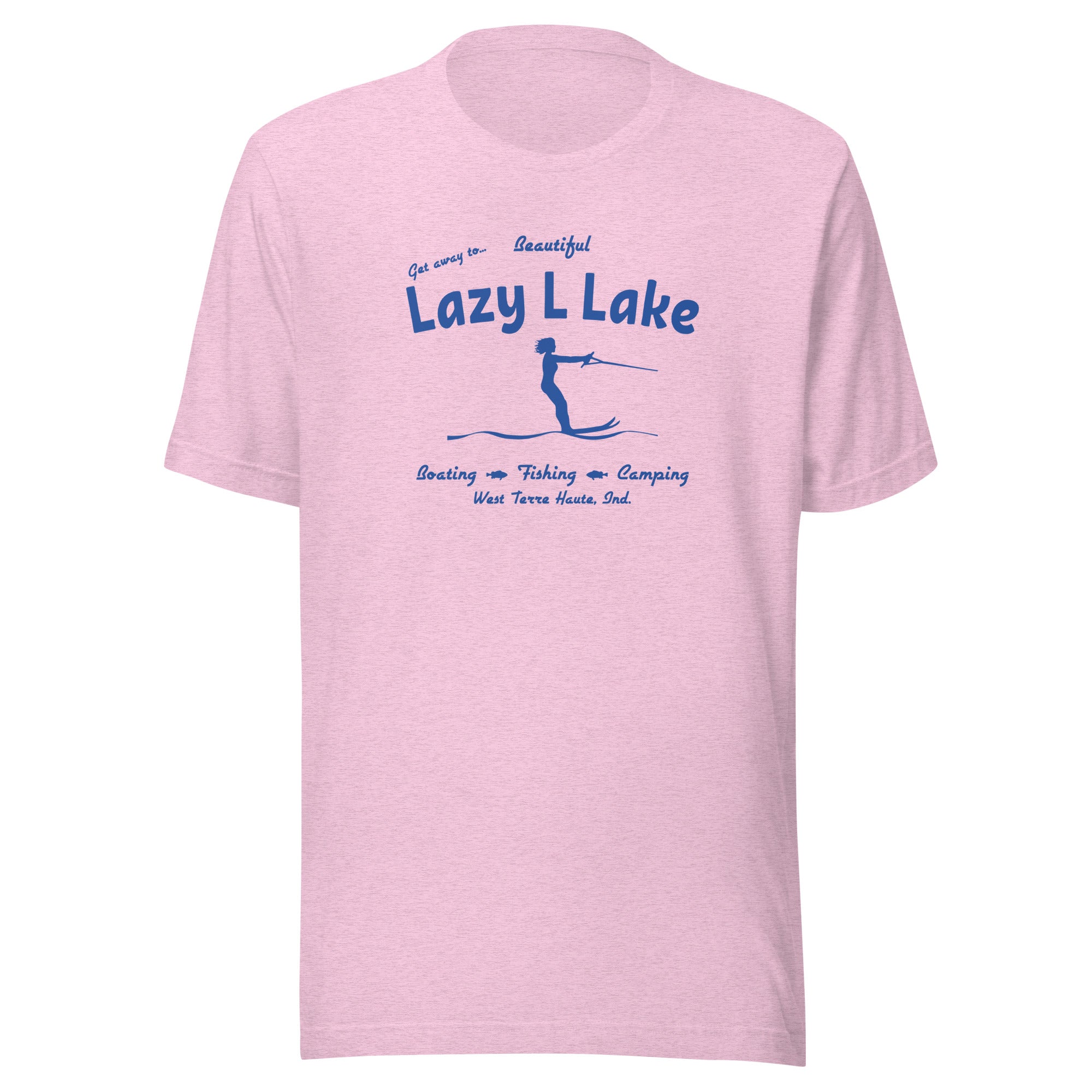 Lazy L Lake - West Terre Haute Indiana - Short-Sleeve Unisex T-Shirt - EdgyHaute