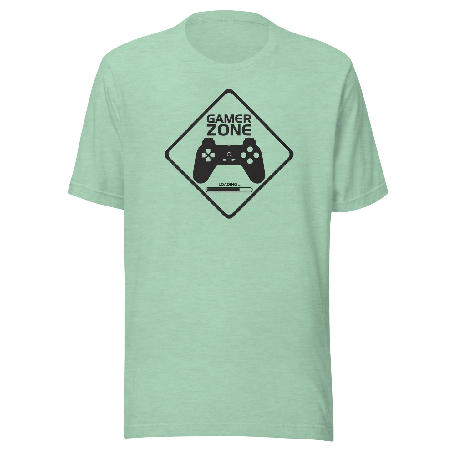 Gamer Zone (black) - Short-Sleeve Unisex T-Shirt - EdgyHaute