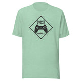 Gamer Zone (black) - Short-Sleeve Unisex T-Shirt - EdgyHaute