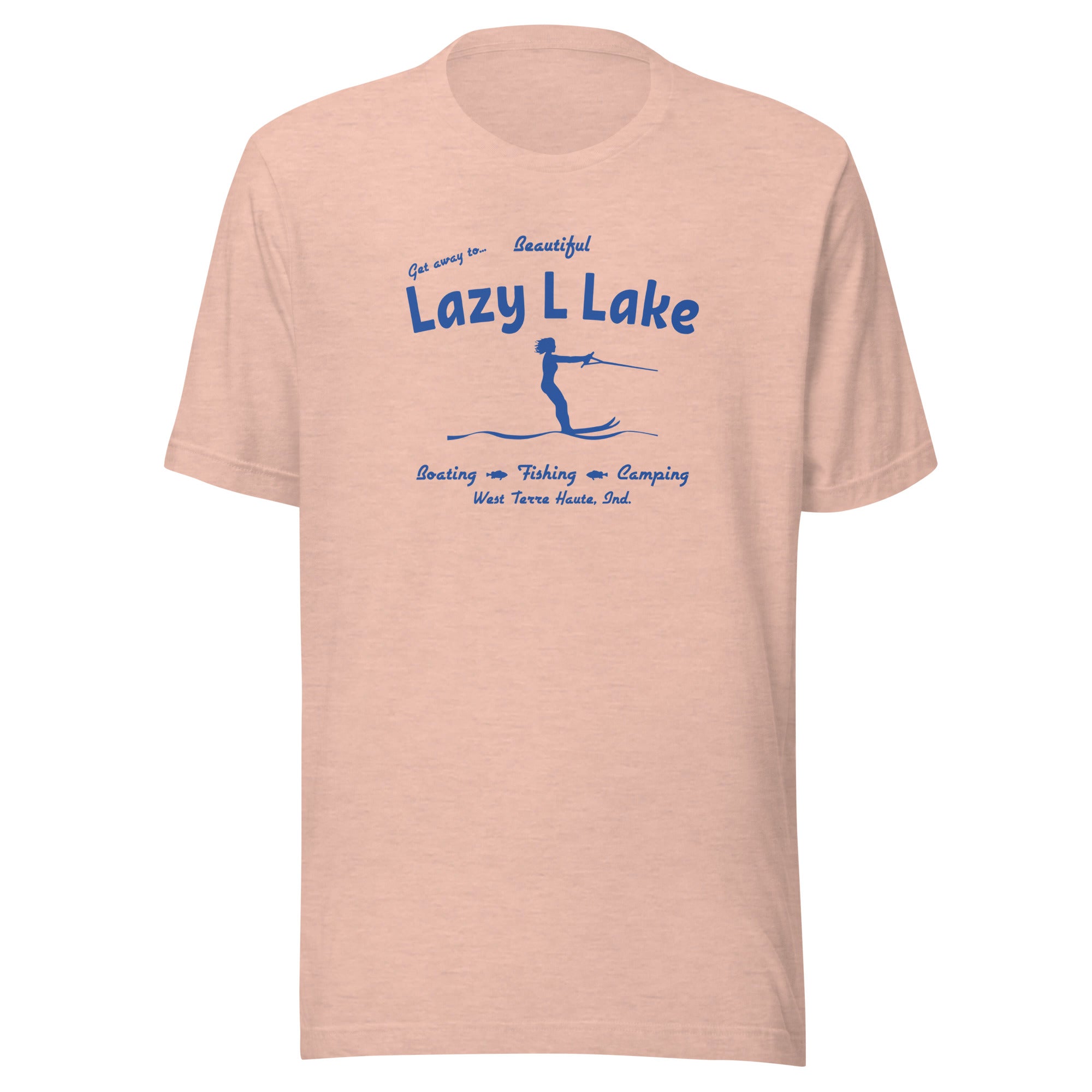Lazy L Lake - West Terre Haute Indiana - Short-Sleeve Unisex T-Shirt - EdgyHaute