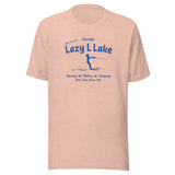 Lazy L Lake - West Terre Haute Indiana - Short-Sleeve Unisex T-Shirt - EdgyHaute