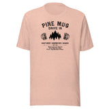 Pine Mug Drive-In (black) - Terre Haute Indiana - Short-Sleeve Unisex T-Shirt - EdgyHaute