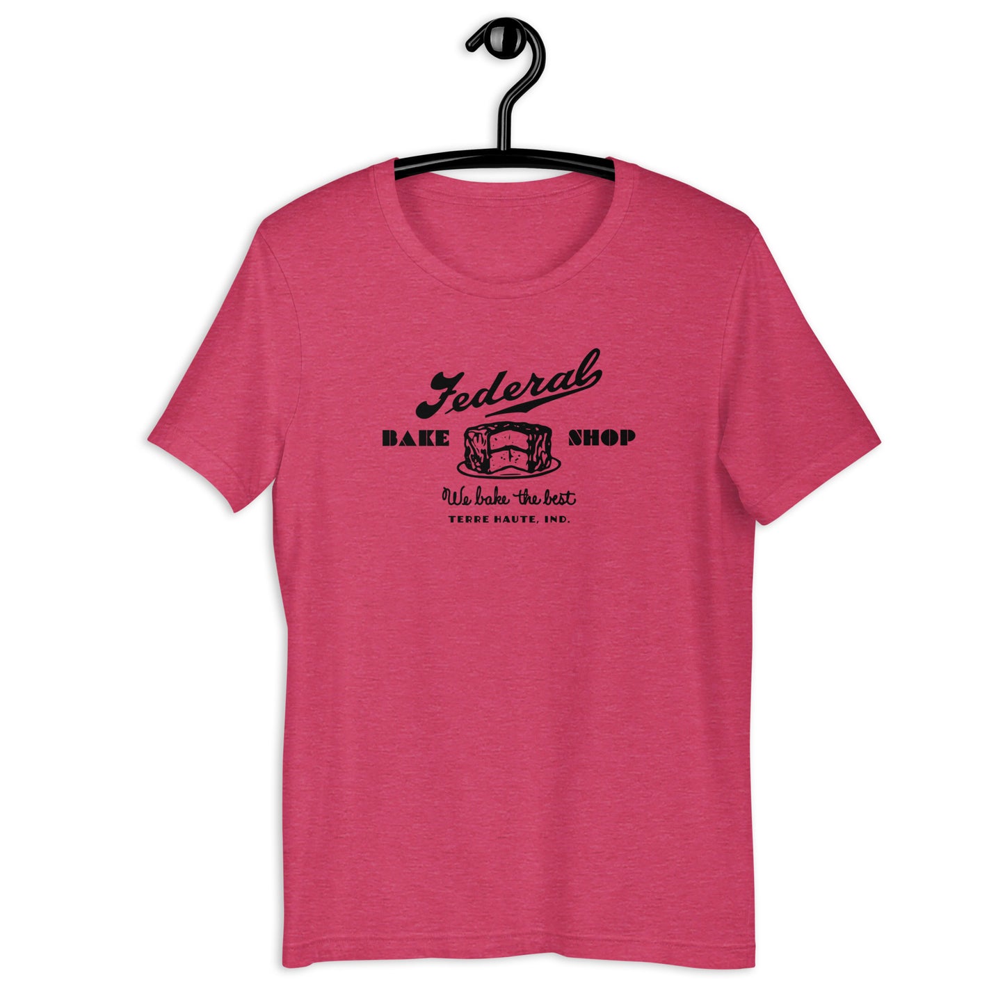 Federal Bake Shop - Terre Haute Indiana - Short-Sleeve Unisex T-Shirt - EdgyHaute