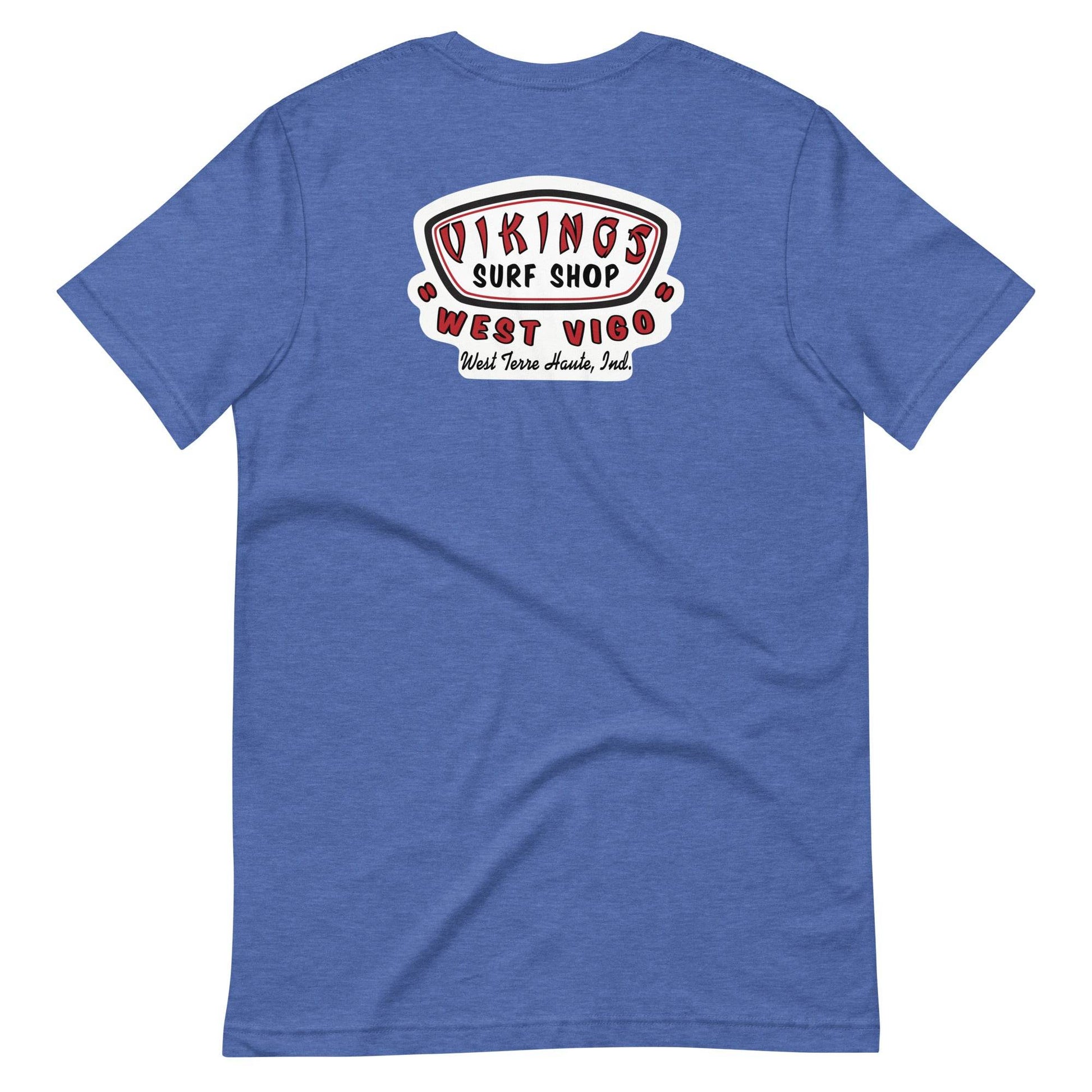 West Vigo HS Vikings Surf Shop - Unisex t-shirt - EdgyHaute