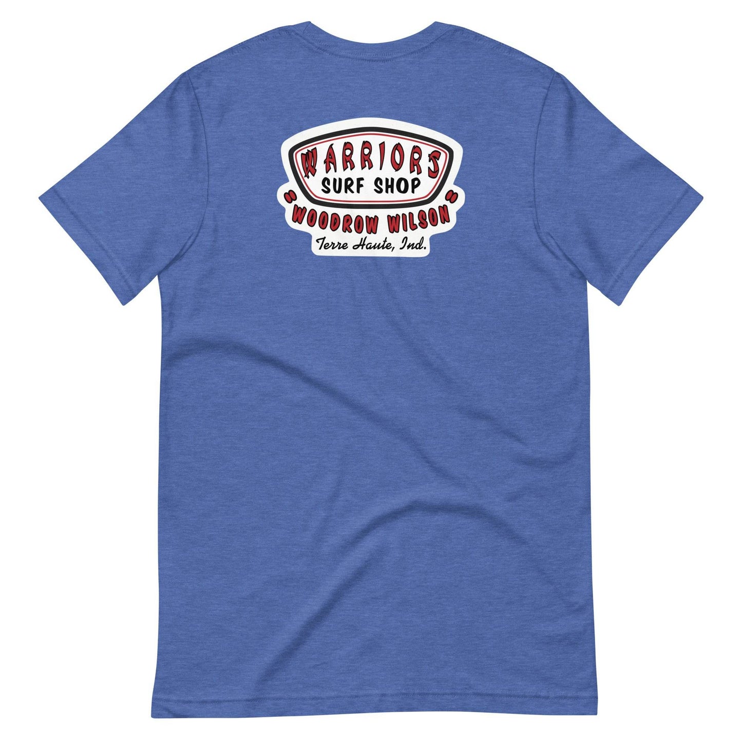 Woodrow Wilson MS Warriors Surf Shop - Unisex t-shirt - EdgyHaute