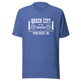 Queen City of the Wabash (white) - Terre Haute Indiana - Short-Sleeve Unisex T-Shirt - EdgyHaute