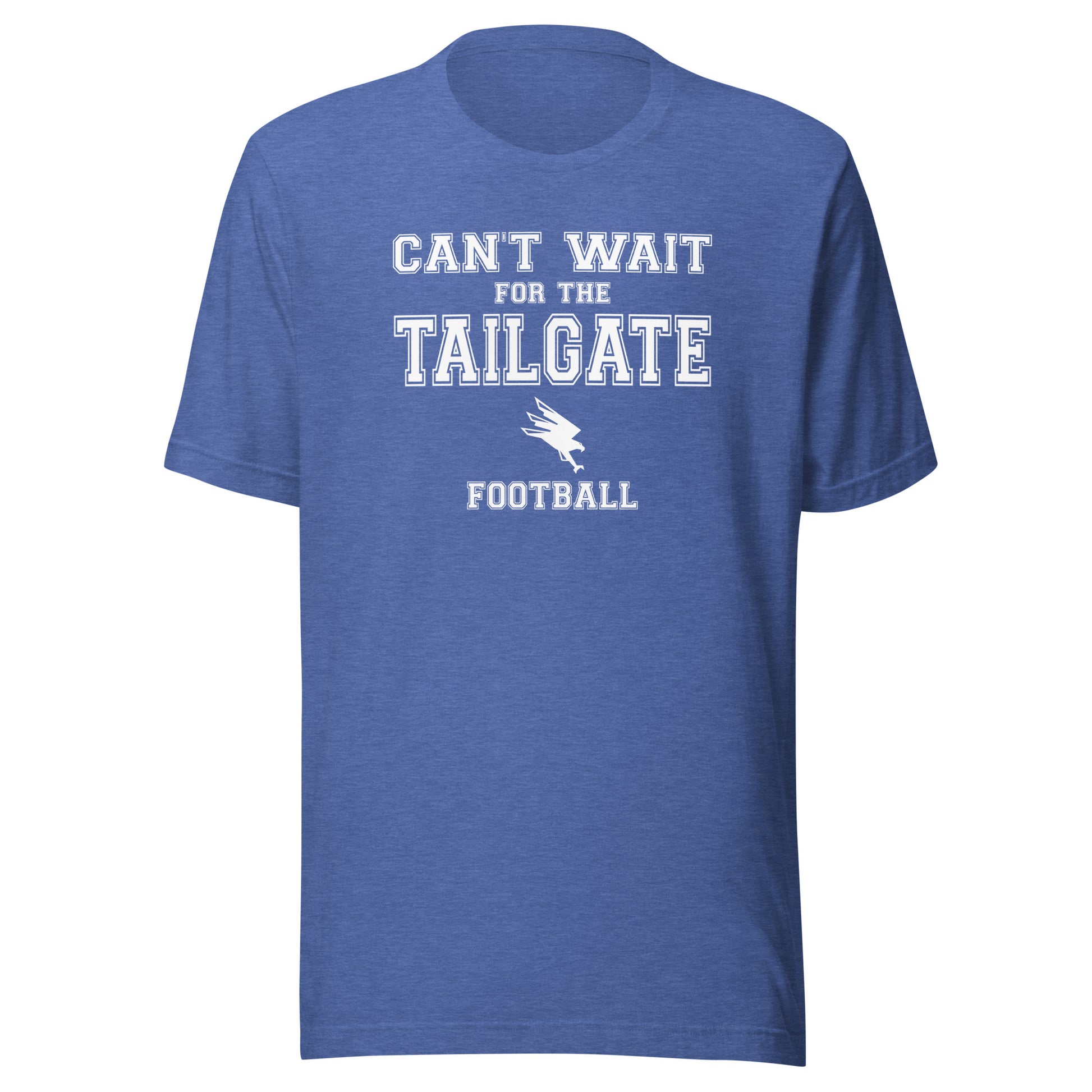 North Vermillion Jr/Sr HS Falcons - Tailgate (white) - Short-Sleeve Unisex T-Shirt - EdgyHaute