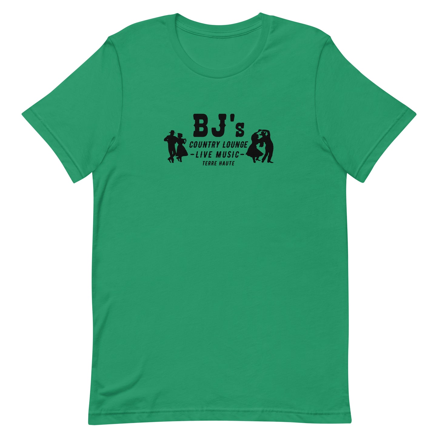 BJ's Lounge (black) - Terre Haute Indiana - Short-Sleeve Unisex T-Shirt - EdgyHaute