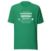 Hamburger Handout Drive-In (white) - Terre Haute Indiana  -  Short-Sleeve Unisex T-Shirt