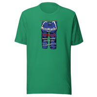 Never Wear Out / Ehrmann Manufacturing - advertising sign (color) - Terre Haute Indiana - Short-Sleeve Unisex T-Shirt - EdgyHaute