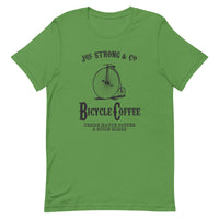 Bicycle Coffee - Terre Haute Indiana - Short-Sleeve Unisex T-Shirt - EdgyHaute