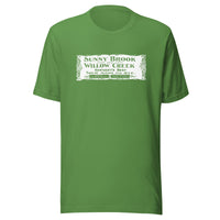 KY - Louisville - Sunny Brook and Willow Creek Distillery (white) - Short-Sleeve Unisex T-Shirt - EdgyHaute
