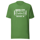 Queen City of the Wabash (white) - Terre Haute Indiana - Short-Sleeve Unisex T-Shirt - EdgyHaute