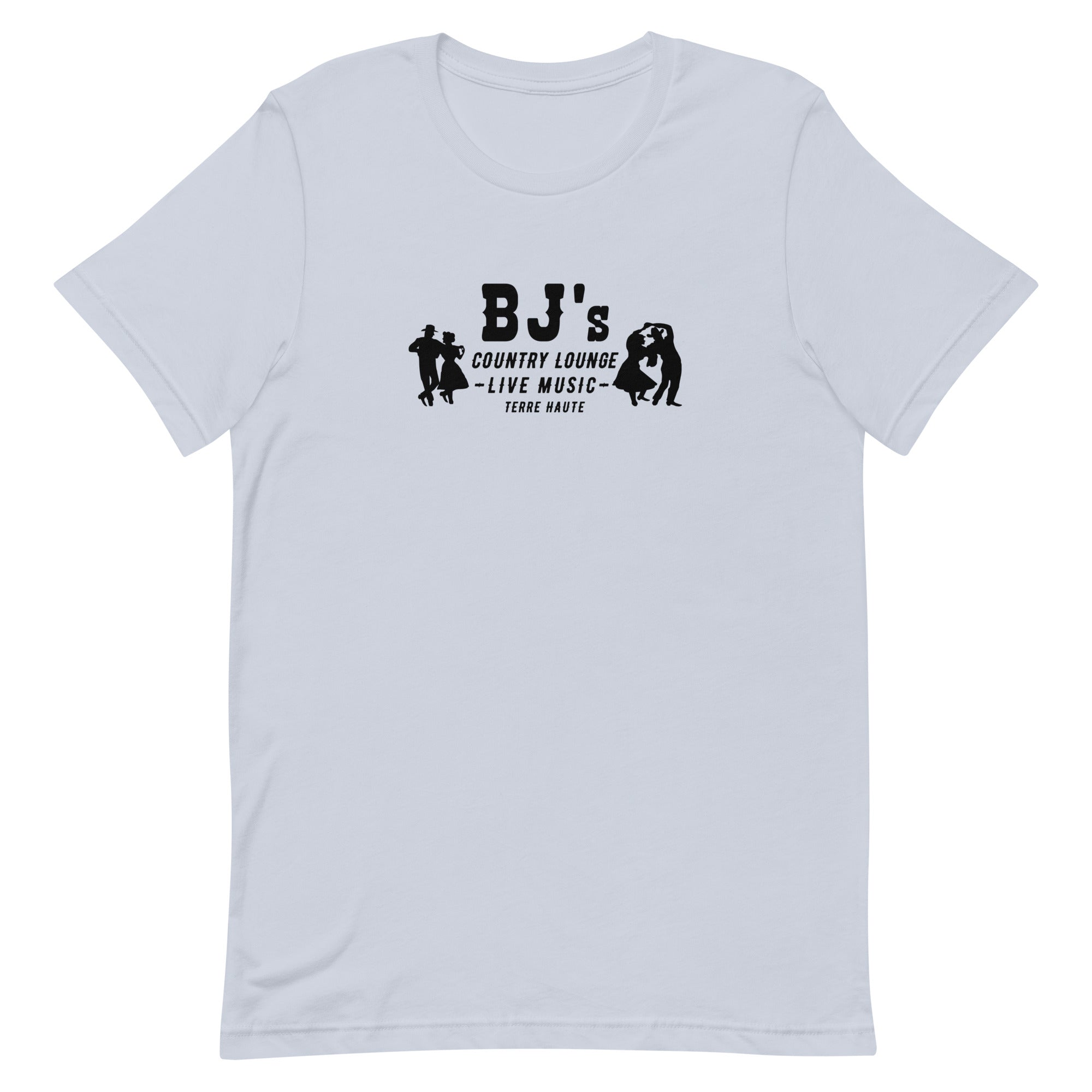 BJ's Lounge (black) - Terre Haute Indiana - Short-Sleeve Unisex T-Shirt - EdgyHaute